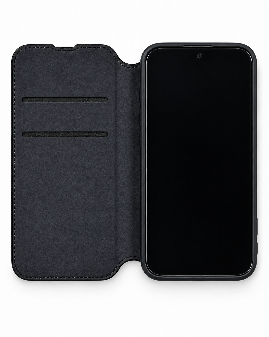 MEISTER Book Case – Innenansicht Dunkelblau