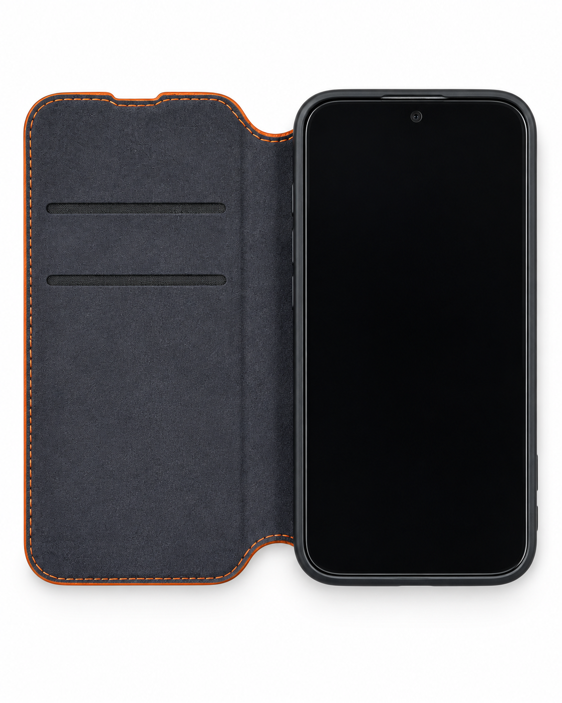 MEISTER Book Case – Innenansicht Orange